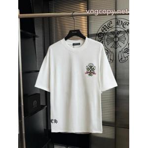 存在感絶大スタイル 26ss 2026最新作 海外発 注目を集める半袖TシャツCHROME HEARTS激安 ブランド 通販