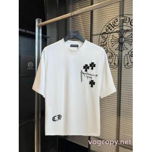 半袖TシャツCHROME HEARTS偽 ブランド新作限定華やかキュート 雑誌にも人気掲載アイテム 人気定番