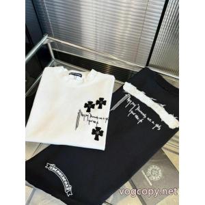 半袖TシャツCHROME HEARTS偽 ブランド新作限定華やかキュート 雑誌にも人気掲載アイテム 人気定番