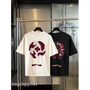 CHROME HEARTSブランド 偽物 激安 通販半袖Tシャツお洒落に魅せる 速達EMS便 上品上質