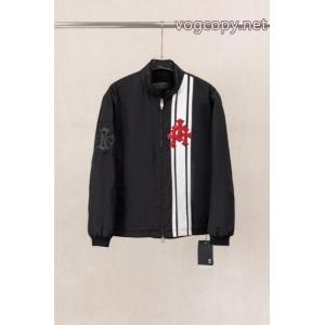 Chrome Heartsクローハート重工業洗い水立体張り刺繍コートコットン
