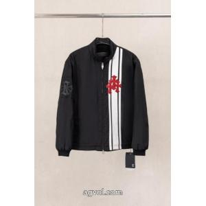 Chrome Hearts CHクローハート重工業洗い水立体張り刺繍コートコットン