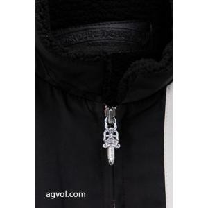 Chrome Hearts CHクローハート重工業洗い水立体張り刺繍コートコットン