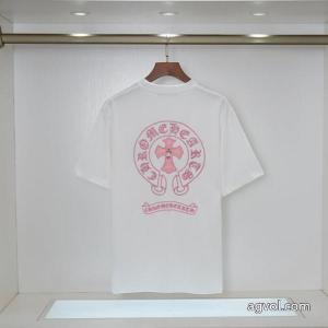 アイドル着用 お洒落スタイル 好印象な上品スタイル半袖TシャツCHROME HEARTSブランド コピー 着払い