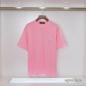 アイドル着用 お洒落スタイル 好印象な上品スタイル半袖TシャツCHROME HEARTSブランド コピー 着払い
