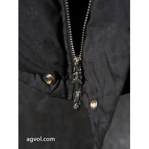 Chrome Hearts/クロウハートプリントダーク柄ジャカードダウンジャケット