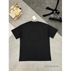 Chrome Heartsクローハート春夏新作刺繍デザイン半袖Tシャツ