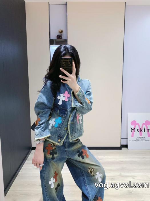 限定SALENEW!国内完売クロムハーツブランド 品 激安 通販デニムコート女 0 