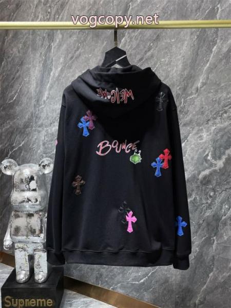 ブランド 通販店パーカー話題の新作到着!即納希少センスアップ!CHROME HEARTS 3