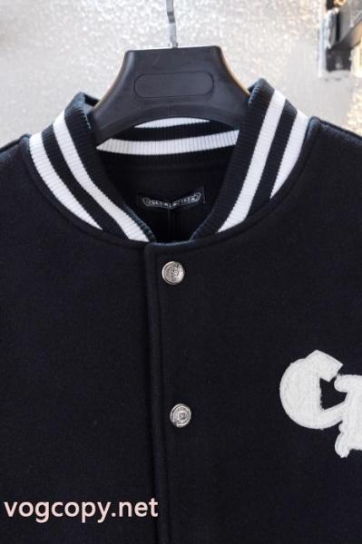 ブランド コピー完売前に激レア激安価格!クロムハーツ野球服コート 1