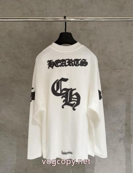 CHROME HEARTS上品な印象 SALE年末年始限定 秋らしい繊細なアイテム長袖Tシャツブランド スーパー コピー 通販 5 