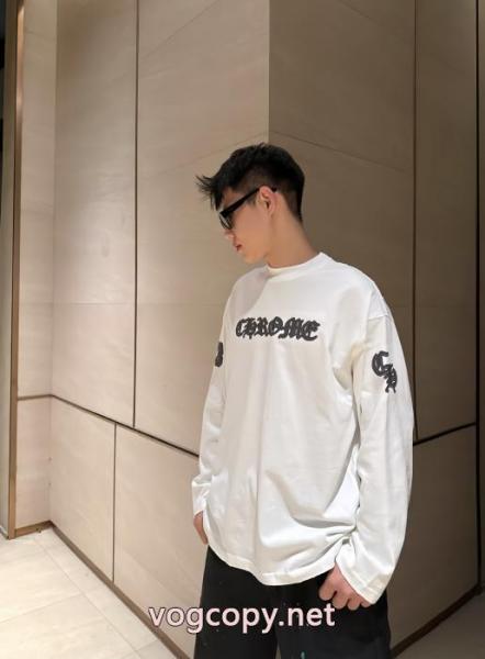 CHROME HEARTS上品な印象 SALE年末年始限定 秋らしい繊細なアイテム長袖Tシャツブランド スーパー コピー 通販 6 