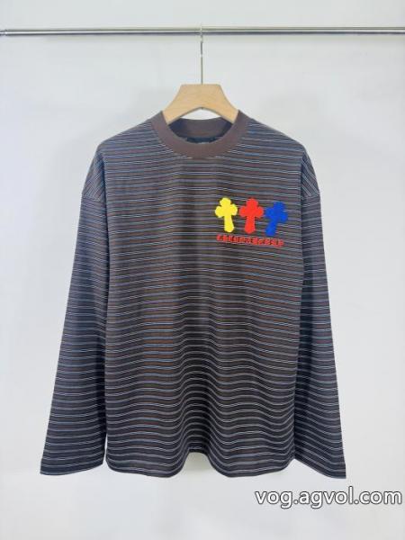 長袖Tシャツ秋冬の流行りトップス 国内正規品送料無料 お手頃価格で人気商品CHROME HEARTSスーパー コピー 安心 0 