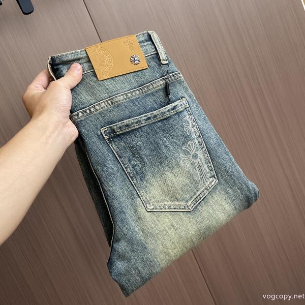 ブランド コピー 着払い最高に人気商品! 安いの原因に 大人気新作登場クロムハーツジーンズ 0 