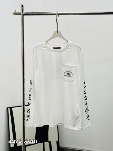 偽 ブランド長袖Tシャツ超人気美品 新品人気上昇 旬スタイルに早変わり!CHROME HEARTS 2