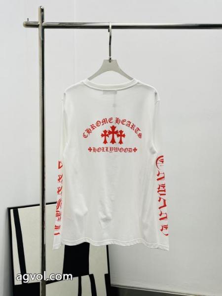 偽 ブランド長袖Tシャツ超人気美品 新品人気上昇 旬スタイルに早変わり!CHROME HEARTS 1