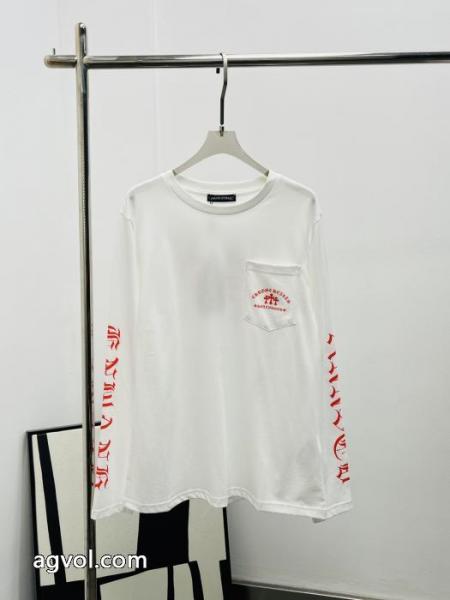 偽 ブランド長袖Tシャツ超人気美品 新品人気上昇 旬スタイルに早変わり!CHROME HEARTS 3