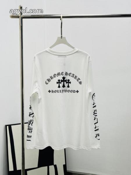 偽 ブランド長袖Tシャツ超人気美品 新品人気上昇 旬スタイルに早変わり!CHROME HEARTS 5