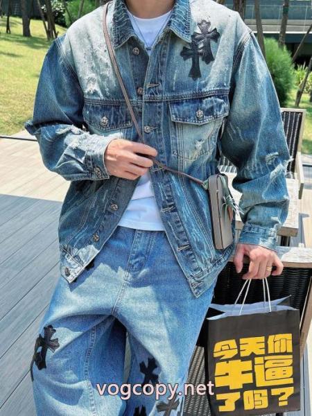 コピー ブランド 優良CHROME HEARTS永遠の定番人気 セール中 高級感に溢れジャケット 2