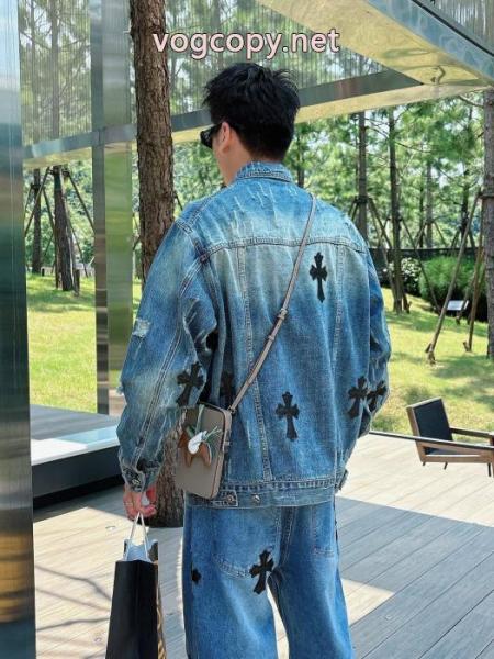 コピー ブランド 優良CHROME HEARTS永遠の定番人気 セール中 高級感に溢れジャケット 6