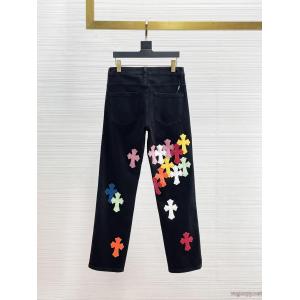 ブランド コピー 販売冬季超人気アイテム 着心地抜群 明るいイメージを持たCHROME HEARTSジーンズ