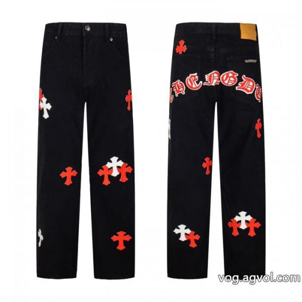 コピー 商品 販売超目玉 透け感優しい 斬新なジーンズCHROME HEARTS 0 
