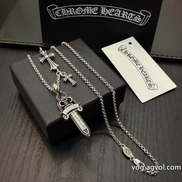 セレブ多数愛用 新作超高人気 2025大人気 ネックレスブランド コピーCHROME HEARTS 0 
