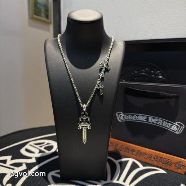 セレブ多数愛用 新作超高人気 2025大人気 ネックレスブランド コピーCHROME HEARTS 5 