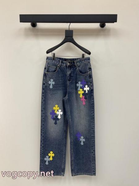 偽物 ブランド 販売贅沢な気分 人気商品登場 甘い風ジーパンCHROME HEARTS 1