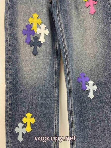 偽物 ブランド 販売贅沢な気分 人気商品登場 甘い風ジーパンCHROME HEARTS 3