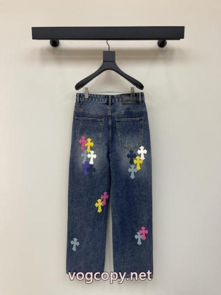 偽物 ブランド 販売贅沢な気分 人気商品登場 甘い風ジーパンCHROME HEARTS 4