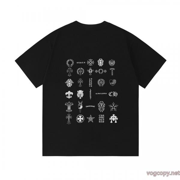 CHROME HEARTSブランド コピー 専門Tシャツ限定版プリント 人気商品限定セール 人気新作 0 