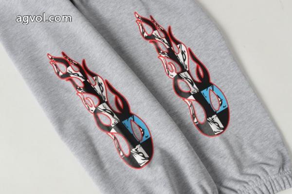 大胆なスリット上品 最新ビット 話題のブランドスラックスCHROME HEARTSブランド 品 スーパー コピー 3