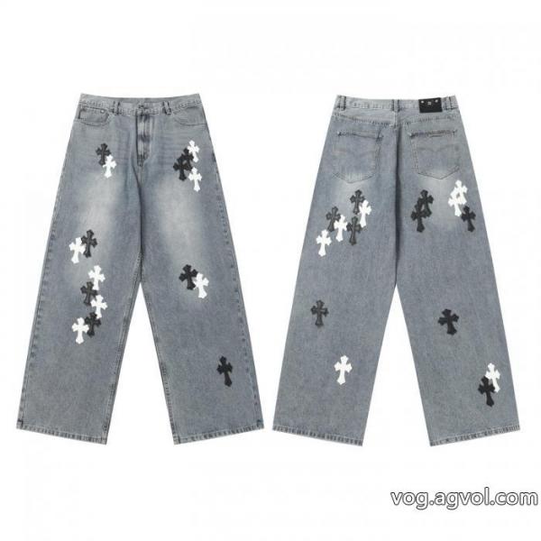 ジーンズ数量限定 定番人気商品 25新作 セール 大人OK偽物 ブランド 激安CHROME HEARTS 0 