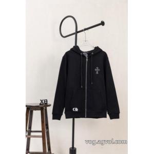 人気高いアイテム 秋冬らしい華やか 新品入荷スーパー コピー メンズパーカーCHROME HEARTS
