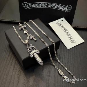 セレブ多数愛用 新作超高人気 2026大人気 ネックレスブランド コピーCHROME HEARTS