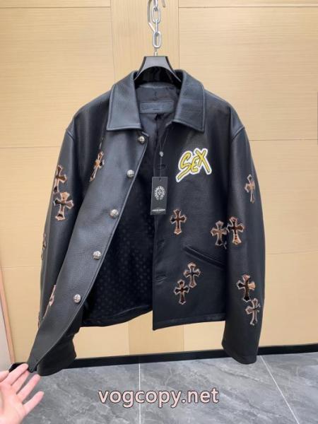 クロムハーツジャケット今年の冬は着こなし 華やかなスタイル 上品な彩りに夢中偽物 通販. 3