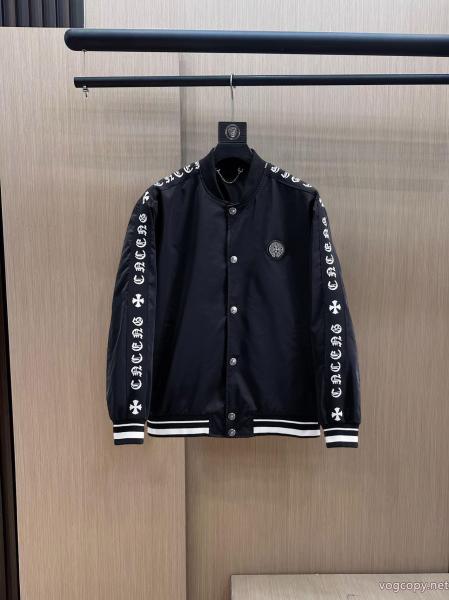 大人の魅力 人気新作ロゴ入り 手頃価格CHROME HEARTSスーパー コピー 安心ジャケット 0 