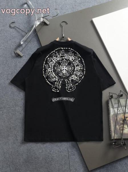 履き心地良い 最終セール 相性抜群Tシャツブランド コピー 販売CHROME HEARTS 5 