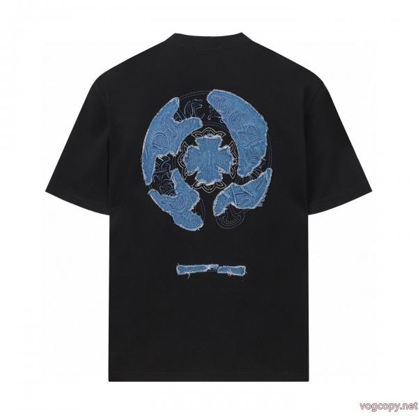 リッチな印象に 最終数量限り! 素敵なデザインTシャツスーパー ブランド コピーCHROME HEARTS 0