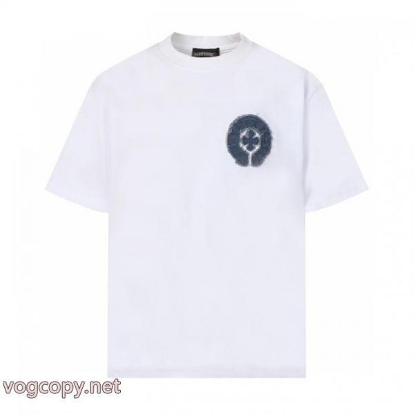 リッチな印象に 最終数量限り! 素敵なデザインTシャツスーパー ブランド コピーCHROME HEARTS 4