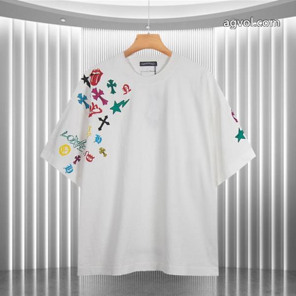 ブランド フェイクCHROME HEARTS半袖Tシャツ限定セール最新作 人気定番大人気 限定特価 3