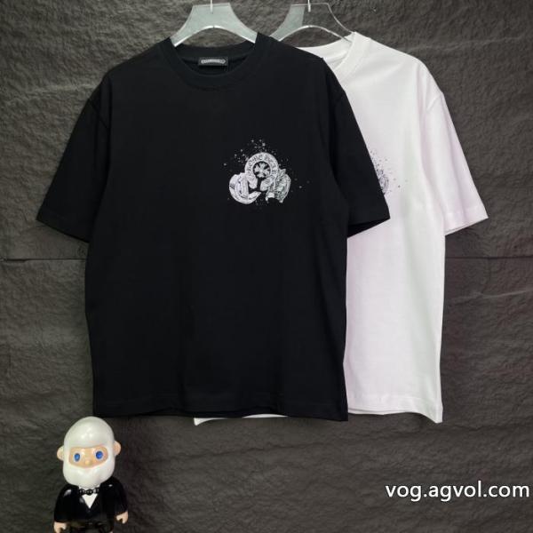 半袖Tシャツ偽 ブランド 通販品質保証最新作 岩ちゃん愛用 HOT送料無料CHROME HEARTS 0