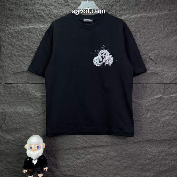 半袖Tシャツ偽 ブランド 通販品質保証最新作 岩ちゃん愛用 HOT送料無料CHROME HEARTS 1