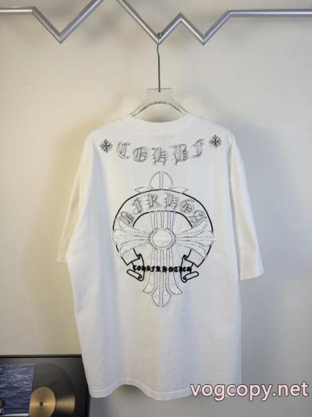 秋らしい繊細なアイテム 人気定番送料無料 軽快に着こなせるブランド 偽物 通販TシャツCHROME HEARTS 5 