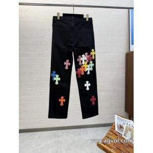 ジーンズ大人っぽく見せ新作 話題が沸騰中 機能的なアイテムブランド 偽物 通販CHROME HEARTS