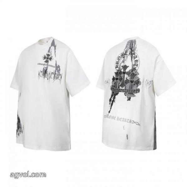 ブランド スーパー コピー 店舗CHROME HEARTS半袖Tシャツ驚きの破格値送料無料 人気セール新品 上品低価 2