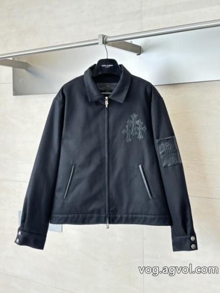 ジャケットNEW大変素敵 新作限定めっちゃ綺麗色 完売確実CHROME HEARTSブランドコピー 0