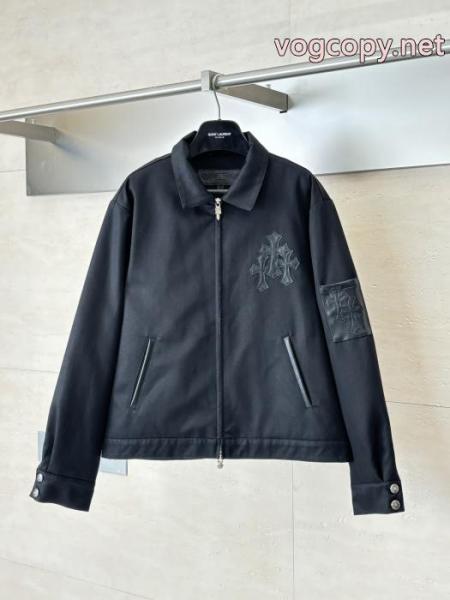 ジャケットCHROME HEARTS26秋冬最新モデル クラシックな雰囲気のトップス 個性的なデザイン スーパー コピー 通販 1