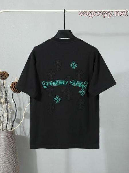 最新作2026秋冬 今流行 安心の国内発送超可愛いTシャツCHROME HEARTSブランド 偽物 通販 3